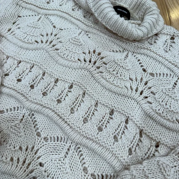 NEVER WORN Cream Knit Sweater - Picture 4 of 7